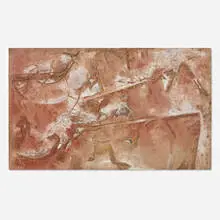 Ganzer’s Angle by Laddie John Dill, 1974, cement and polymer on panel, sold Oct 2024