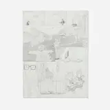 Jim Shaw, Untitled (In the beginning...), 1998, graphite on paper