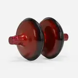 DeWain Valentine, Untitled (Red Double Wheel)