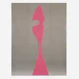 Gary Hume, Pink Nicola, 2004, enamel on aluminum