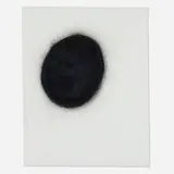 Donald Sultan, Black Egg Oct. 19 1987, 1987, charcoal on paper