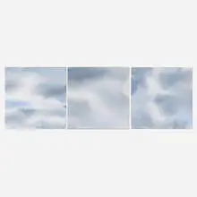 Rafał Bujnowski, Untitled (Sky) (triptych), 2005, oil on canvas