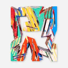 Untitled by Charles Arnoldi, 1988, acrylic on layered plywood, sold Sep 2024