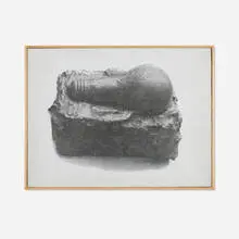 Richard Pettibone, Jasper Johns, Lightbulb, 1958 (white), 1965, acrylic and photo-engraving on canvas in artist-made frame