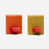 La Smorfia chair models, set of two by Gaetano Pesce, c. 2003, resin, sold Sep 2024