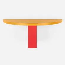 Shigeru Uchida, Study No. 107 Kakedoko wall shelf, c. 2014, melamine