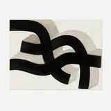 Untitled (Study for the Kalligraphy series) by Ettore Sottsass, 1995, watercolor and graphite on paper, sold Sep 2024