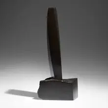 Minoru Niizuma, Obelisk, 1979, Belgian black marble