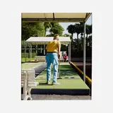 Max Ferguson, Shuffleboard, 2011, oil on panel