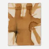 Rob Davis, Drag, 2013, coffee on canvas