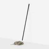 Michael Brown, Aretha Franklin (mop), 2009, plastic (Aretha Franklin records) and mop head