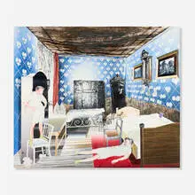 Jörg Lozek, Freunde, 2009, oil on canvas