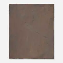 Settle by Lydia Gifford, oil on canvas laid to wood, sold Sep 2025