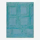 Sam Falls, Untitled (Block Rubbing 20), 2012, colored pencil on paper