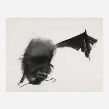 Wesley Kimler, Untitled, 1986, charcoal on paper