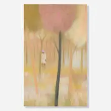 Rasmus Eckhardt, Fragile, 2022, pastel on wood