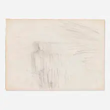 Susan Rothenberg, Untitled, 1986, graphite and charcoal on paper