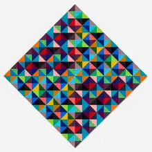Karl Stanley Benjamin, #11, 1966, oil on canvas