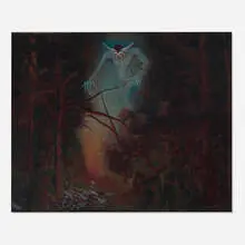 Archibald Motley, Kikuyu God of Fire, 1927, oil on canvas