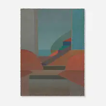 Miyoko Ito, Door to the Sea, c. 1980, oil on canvas
