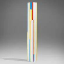 Ilya Bolotowsky, Trylon, 1977, oil on wood construction