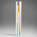 Ilya Bolotowsky, Trylon, 1977, oil on wood construction
