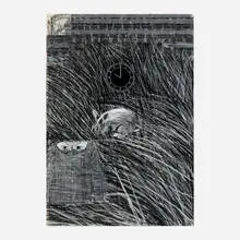 10 a.m., Grass (iii) by Jennifer Bartlett, 1992-93, pastel and screenprint on Saunders, sold Sep 2025