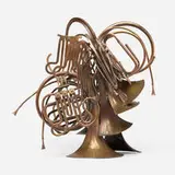 Arman, Ekoi / Bernard L'Hermite, 1985, bronze