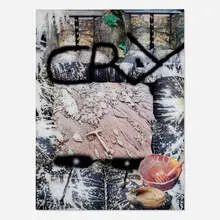 Sterling Ruby, Cry, 2005, Lambda print mounted to Sintra and face-mounted to acrylic