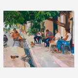 Raelis Vasquez, Como Siempre, 2019, oil on canvas