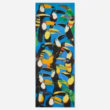 Hunt Slonem, Blue Toucans, 1984, oil on canvas