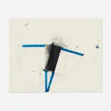 Joel Shapiro, Untitled, 1983, charcoal and ink on paper