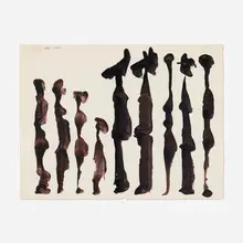 David Smith, Untitled, 1953, ink on paper