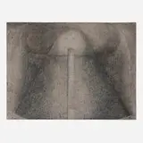 Stanislav Libenský, Untitled, 1996, charcoal and pencil on paper laid to canvas