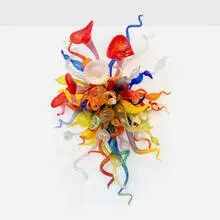 Dale Chihuly, Confetti Sconce, 1998, hand-blown glass