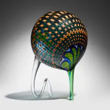 Stephen Rolfe Powell, Screamer (from the Whacko series), c. 2005, hand-blown glass murrine