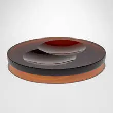 František Vízner, Plate, c. 2000, cast glass