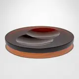 František Vízner, Plate, c. 2000, cast glass