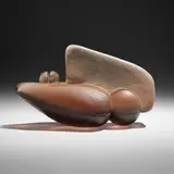 Ann Wolff, Face, 1995, cast glass