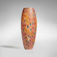 Giles Bettison, PS #64 (from the Paddock series), 1999, cold-assembled and hot-formed murrine, ground surface