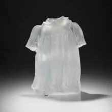 Karen LaMonte, Child's Dress, 2001, kiln-cast glass