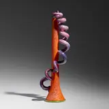 Dale Chihuly, Gold over Vermilion Venetian