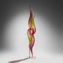 Richard Royal, Nymph (from the Aperture series), 2001, hand-blown glass, metal
