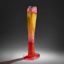 Danny Perkins, In the River, c. 1990, hand-blown glass, oil paint