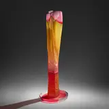 Danny Perkins, In the River, c. 1990, hand-blown glass, oil paint