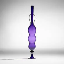 Dante Marioni, Leaf vase, 1997, hand-blown glass