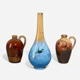 Collection of three Limoges style works by Rookwood Pottery, sold Nov 2023