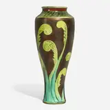 Stephanie Young for Calmwater Design, Vase with fiddlehead fern