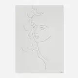 Dora Maar, Portrait of a Woman, ink on paper