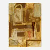 Joseph Amar, Abstraction, mixed media on paper